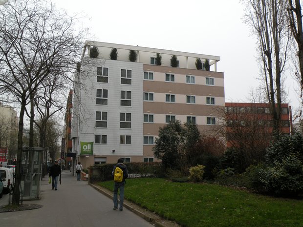  hôtel all seasons, rue de Tolbiac
